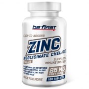 Заказать Be First Zink Bisglycinate Chelate 120 таб